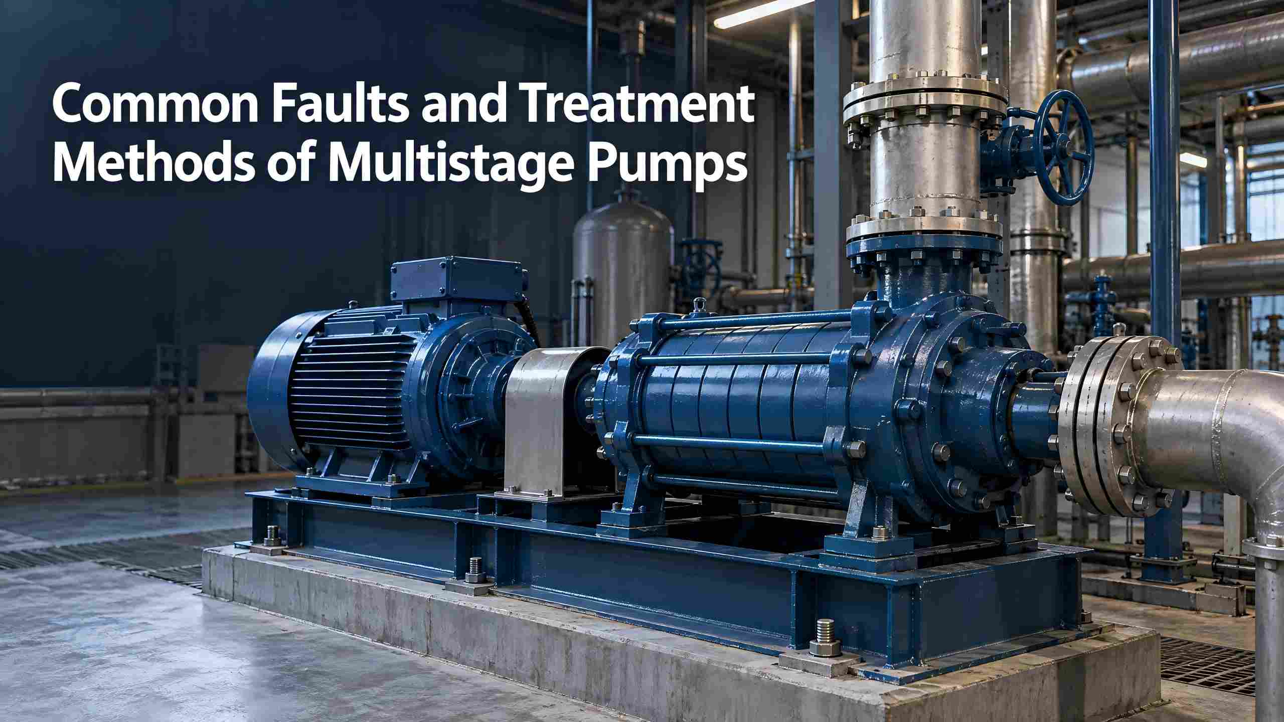 Уобичајени кварови и методе лечења вишестепених пумпи