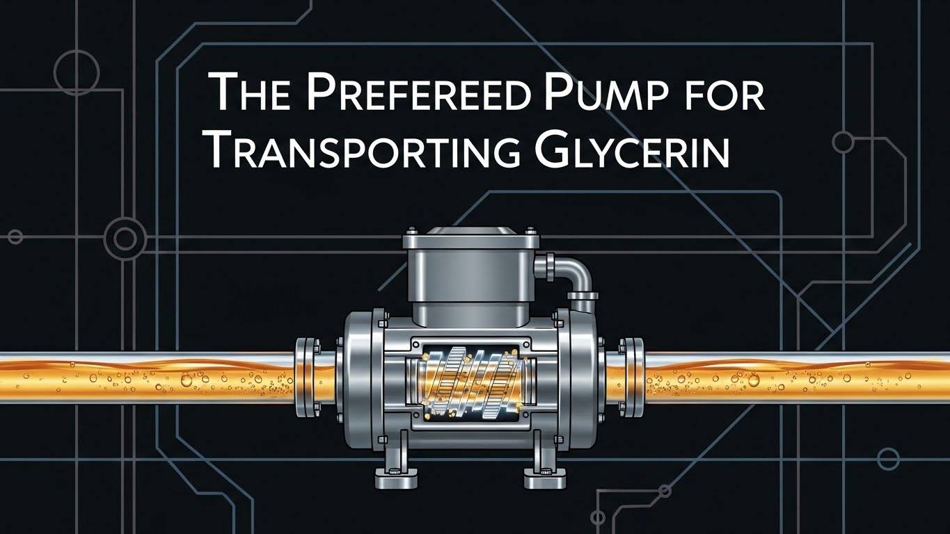 The Preferred Pump for Transporting Glycerin