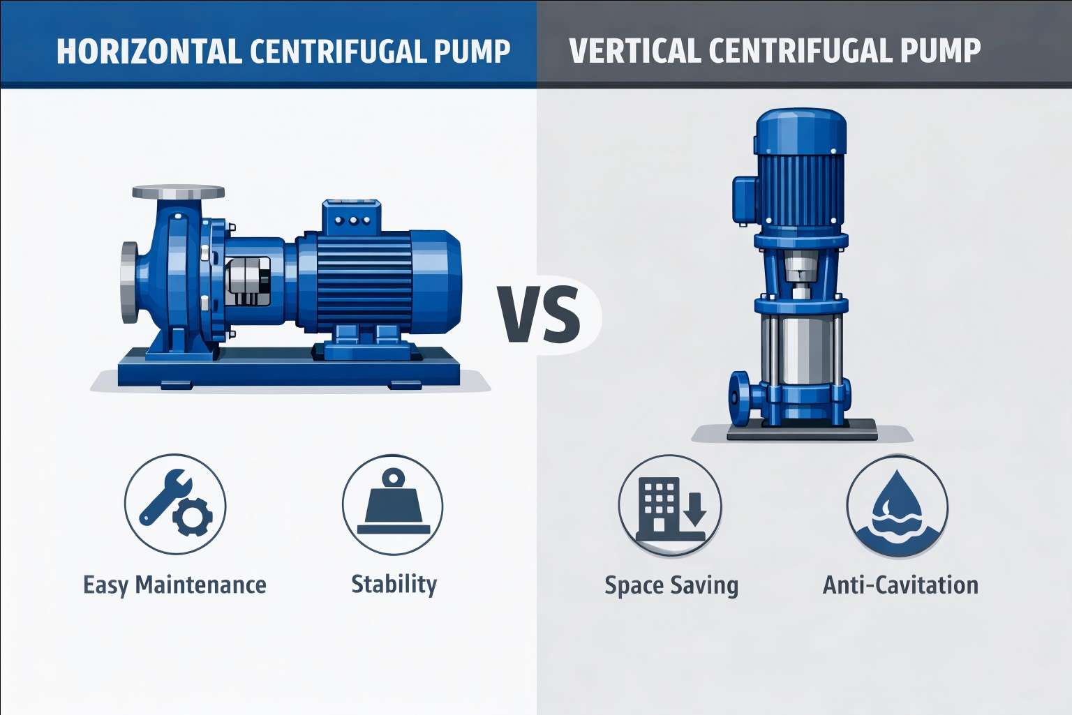 pump comparison infographic